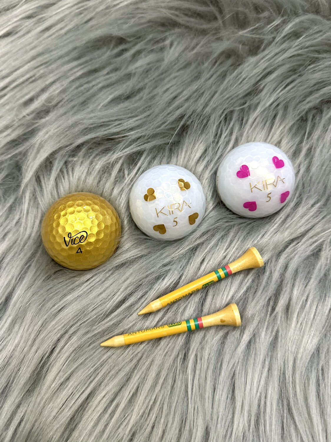 现货日本进口满天心爱心钻石vs vice金球 高尔夫球限量版全新新球