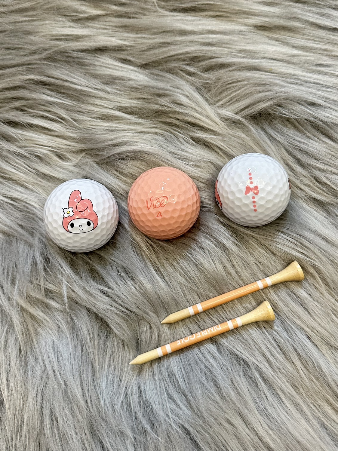 原装进口Vice Golf限量版高尔夫vs三莉欧兔子全新新球一组3颗现货