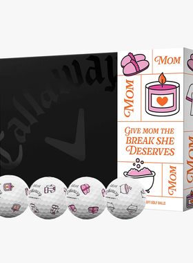 现货Callaway卡拉威高尔夫球ChromeSoft2025母亲节贺礼限量版全新