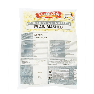 冷冻原味比利时进口西餐厅土豆泥