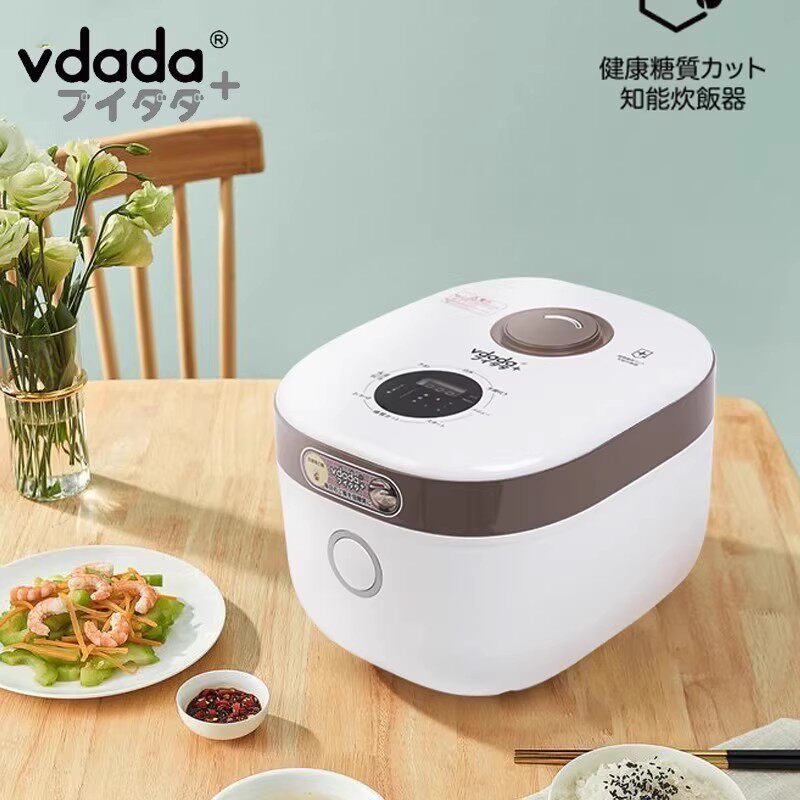 VDADA电饭煲4L智能家用多功能饭锅大容量4-6人预约煮饭锅MVW-0806图片