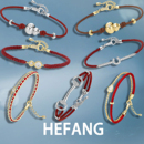 何方HEFANG葫芦红绳手链万事都灵财源滚滚幸运扣手绳饰品 新品