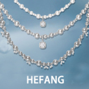 马思纯同款 何方HEFANG气泡方糖项链轻奢气泡星云锁骨链轻奢配饰