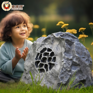 升级款6.5寸喇叭草坪音箱户外防水 室外园林花园公园小草音响小区