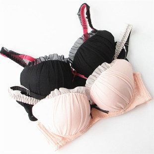 欧系列正品 XA23405 70B75AB80A可爱网纱花边胸罩聚拢女内衣文胸