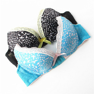 包邮欧系列正品70B75A75B蕾丝边可卸肩带薄杯胸罩内衣文胸RA23411