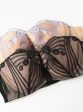 欧系列正品c-13-3-2-3精致刺绣薄棉杯三排扣胸罩内衣文胸 OA13418