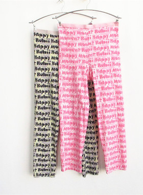 欧系列正品C-11-12-1-2印花松紧腰修身打底裤春夏家居裤RD20107