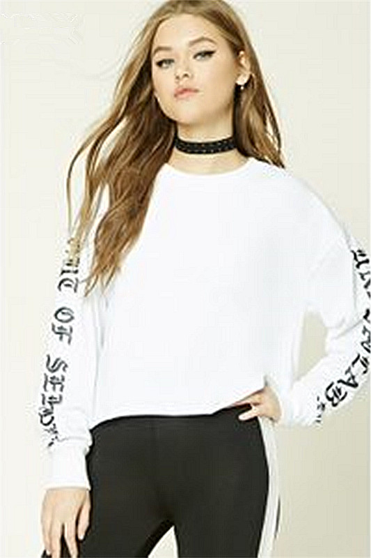 F21系列专柜正品B-2-10-1-3圆领宽松棉质短裤T恤女226118