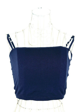 F21专柜正品百搭纯色一片式无钢圈抹胸式胸罩女内衣文胸111136