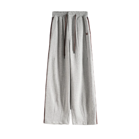 Mixblu麦斯兰专柜正品休闲松紧腰直筒阔腿裤卫裤女春秋冬BX225006