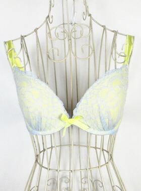 欧系列正品C-3-4-3-2蕾丝薄杯聚拢三排扣胸罩女内衣文胸RA23349