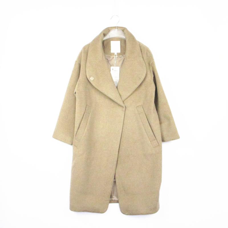 中长款46.7%羊毛呢外套大衣女