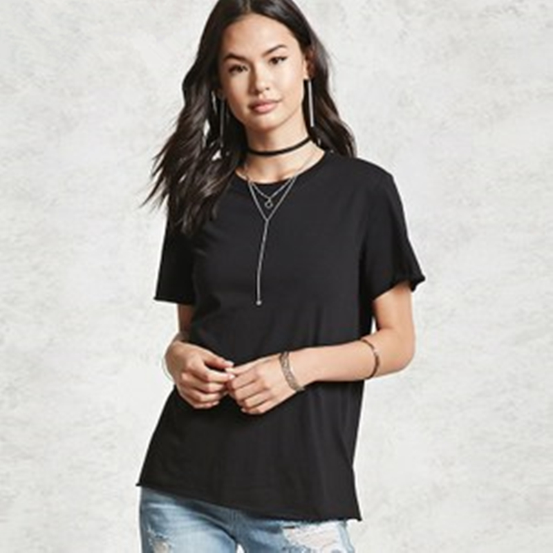 F21正品A-16-3-3-1短袖60%棉质夏女薄T恤 103836