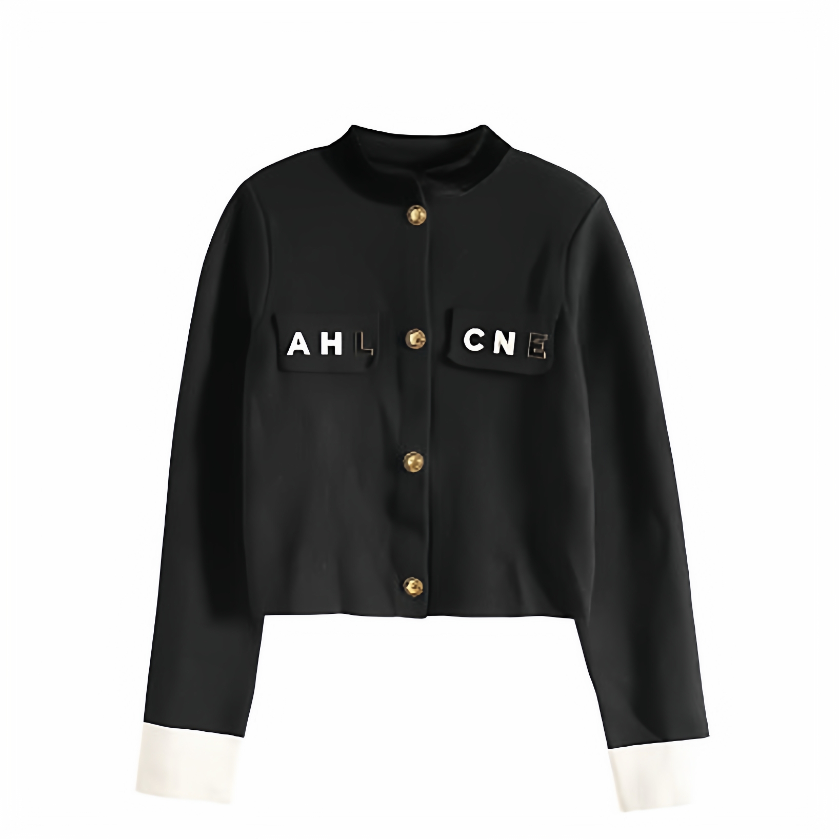 Mixblu麦斯兰专柜正品长袖短款针织开衫毛衣女春秋短外套BW261601