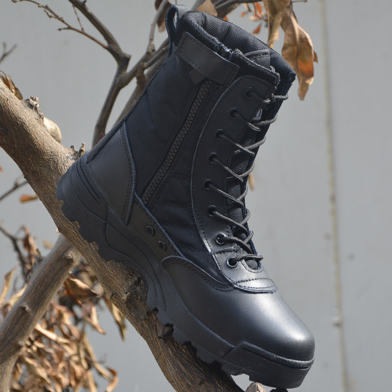 Bottes militaires pour homme - encapsulé - Ref 1399084 Image 4