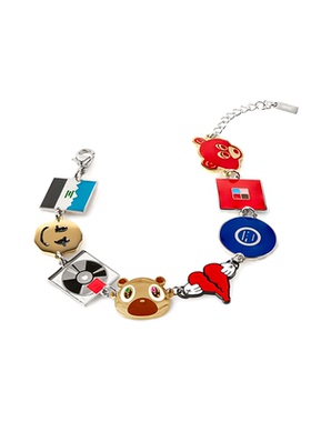 kanye音乐专辑潮流手链男女同款