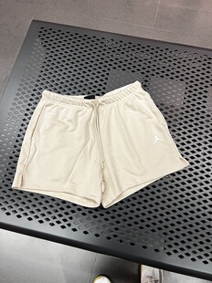 佳佳奥莱耐克NK刺绣飞人乔丹法式女生透气跑步运动短裤毛圈HJ1366