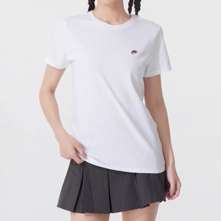 佳佳奥莱耐克NK女生纯棉短袖 上衣体恤DZ4681 T恤大童孩子可穿半袖