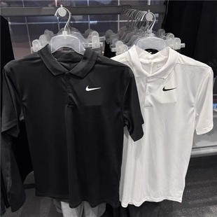 体恤爸爸装 T恤半袖 中老年DD8373 领短袖 佳佳奥莱耐克速干衣POLO衫