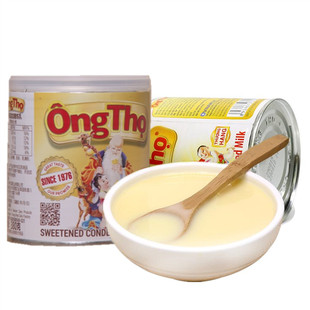 炼乳原装 越南寿星公炼奶380g THo全脂白罐装 Ong 进口咖啡伴侣 Sua