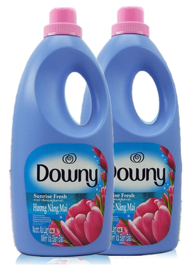 越南进口当妮Downy衣物柔顺剂洗衣液衣服护理剂护理液1.8L包邮