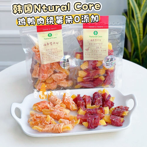 NATURALCORE犬磨牙鸭肉缠薯条