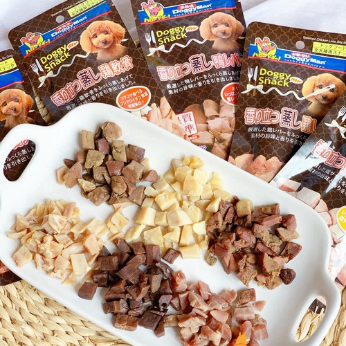多格漫醇香蒸肉粒拌粮狗奖励零食