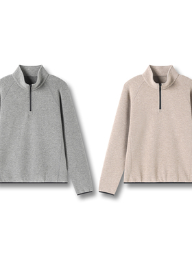 潘潘丨原ZM532557T丨空气层男女同款羊脂玉丨可机洗 无静电 长65