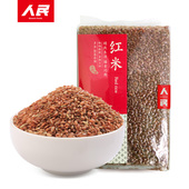 人民食品陕西汉中特产农家红米红稻米红香米八宝粥五谷杂粮米500g
