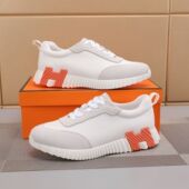 H字母网布拼接时尚 百搭运动休闲鞋 男女 2025新款 厚底运动跨境h鞋