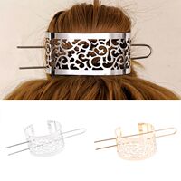 Fashion Hair Minimalist Hair Accessories U Shaped Hollow Fl