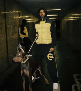 Corteiz马甲背心灰色秋冬保暖休闲立领街头时尚潮爆款