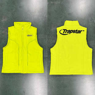 trapstar快递工作服马甲定制印logo字春秋物流衣服公益活动团体