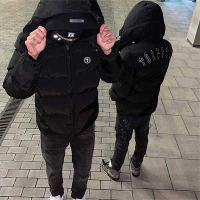Trapstar典款冬季男女加棉棉服