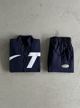 Trapstar Shell Suit男士外壳梭织套装Top原创品质Drip Dri