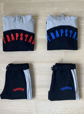 Trapstar Tracksuits男士刺绣运动套装Best质量保暖加厚Drip Dril