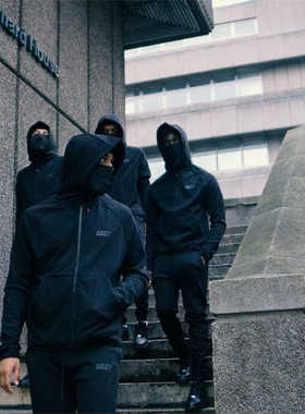 Lizzy卫衣套装拉链休闲运动UKDRIPDRILL欧美明星同款嘻哈说唱街头