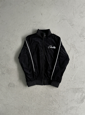 Corteiz Velor Tracksuit男士丝绒套装原创品质UK CRTZ刺绣外套