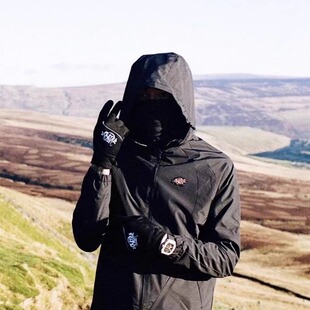 SYNA 新款街头男女款刺绣logo手套秋季休闲运动户外骑行百搭休闲