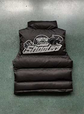 Trapstar Vest男士马甲Top品质Gradient Shooter Jacket