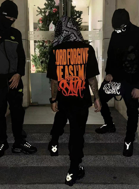 SYNA 新款街头嘻哈男女百搭时尚可收纳背包连帽夹克外套潮流上衣