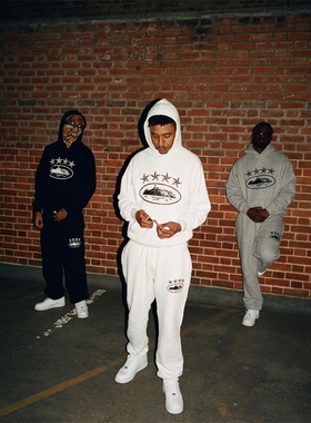 Corteiz潮牌ins男女款小众秋冬连帽卫衣卫裤宽松加绒恶魔岛全系列