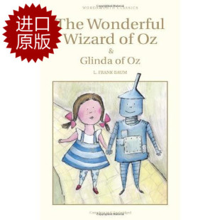 Wonderful Classics Glinda 绿野仙踪 The Wordsworth Wizard 英文原版 Children