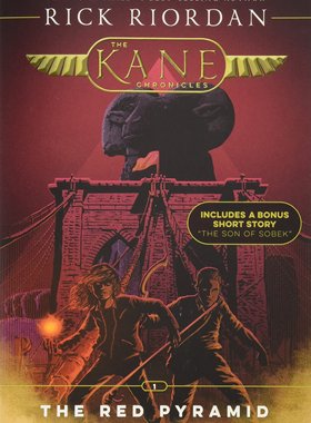 英文原版 埃及守护神1 凯恩与邪神之塔 Rick Riordan 波西杰克逊作者 The Kane Chronicles, Book One The Red Pyramid