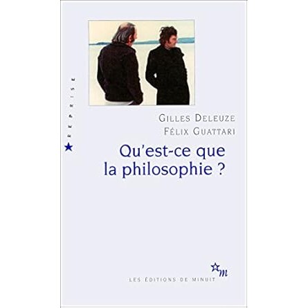预售 哲学是什么 吉尔·德勒兹 Qu’est-ce que la philosophie 法语原版 法国哲学 Gilles Deleuze