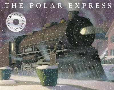 英文原版 极地特快 凯迪克奖绘本+CD 连姆尼森朗读 The Polar Express: With Audio CD Read by Liam Neeson