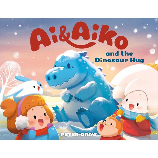 预订 爱与爱子和恐龙拥抱 社会主题 友谊主题 英文 Ai & Aiko and the Dinosaur Hug:9780593694527