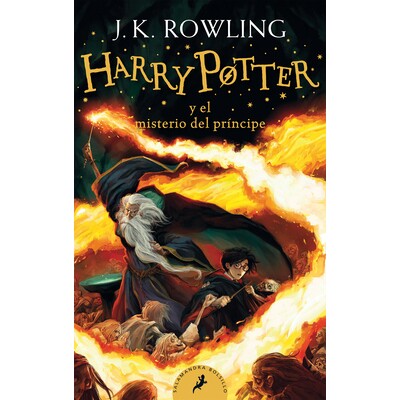 西班牙语原版 哈利波特与混血王子 平装 Harry Potter y el misterio del pr&iacute;nc