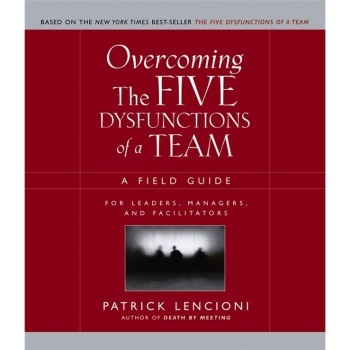 英文原版 克服团队协作的五种障碍 Overcoming The Five Dysfunctions Of A Team